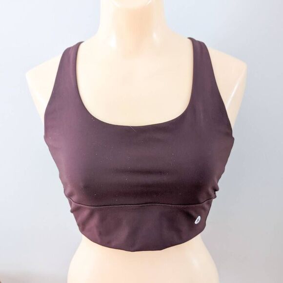 Astoria LUXE BALANCE Sports Crop Bra Espresso - Picture 4 of 6